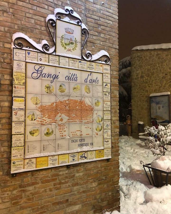 La Nicchia Di Gangi 아파트 외부 사진
